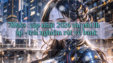 789alo cập nhật 2026 chi phí thấp   trải nghiệm rút về bank