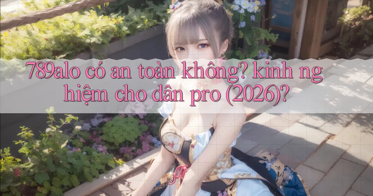 789alo có an toàn không kinh nghiệm cho dân pro (2026)