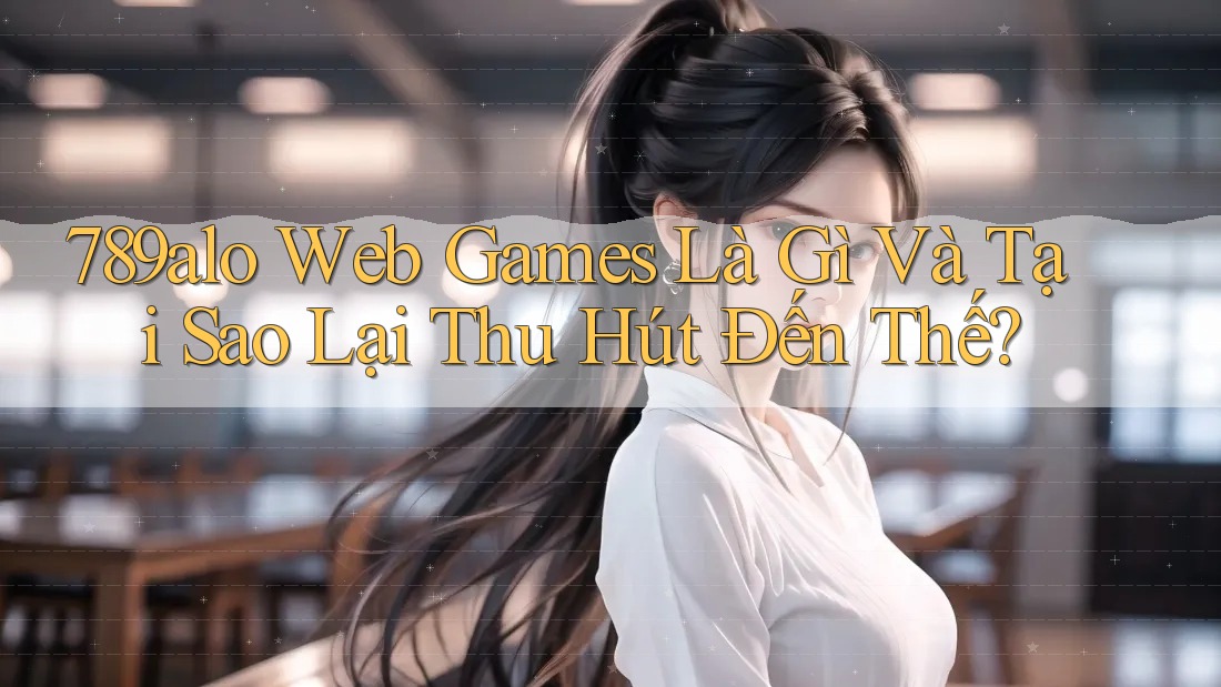 789alo Web Games Là Gì Và Tại Sao Lại Thu Hút Đến Thế?