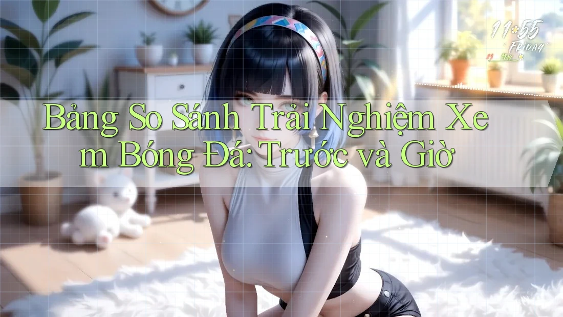 Bảng So Sánh Trải Nghiệm Xem Bóng Đá: Trước và Giờ