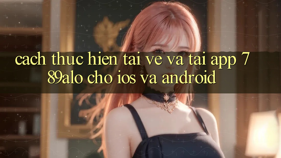 Cách thực hiện Tải về Và Tải App 789alo Cho iOS Và Android