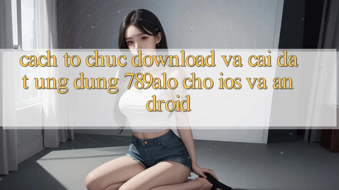 Cách tổ chức Download Và Cài Đặt Ứng Dụng 789alo Cho iOS Và Android