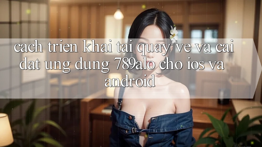 Cách triển khai Tải quay về Và Cài Đặt Ứng Dụng 789alo Cho iOS Và Android
