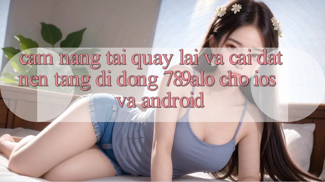 Cẩm nang Tải quay lại Và Cài Đặt Nền tảng di động 789alo Cho iOS Và Android