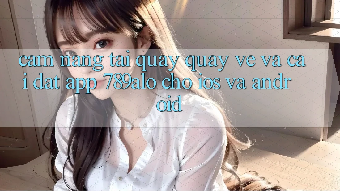 Cẩm nang Tải quay quay về Và Cài Đặt App 789alo Cho iOS Và Android