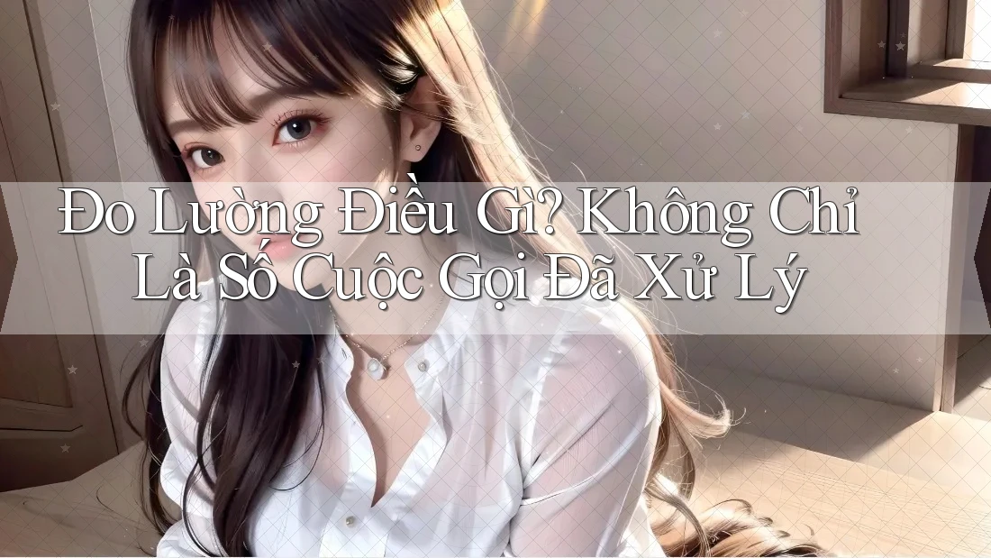 Đo Lường Điều Gì? Không Chỉ Là Số Cuộc Gọi Đã Xử Lý