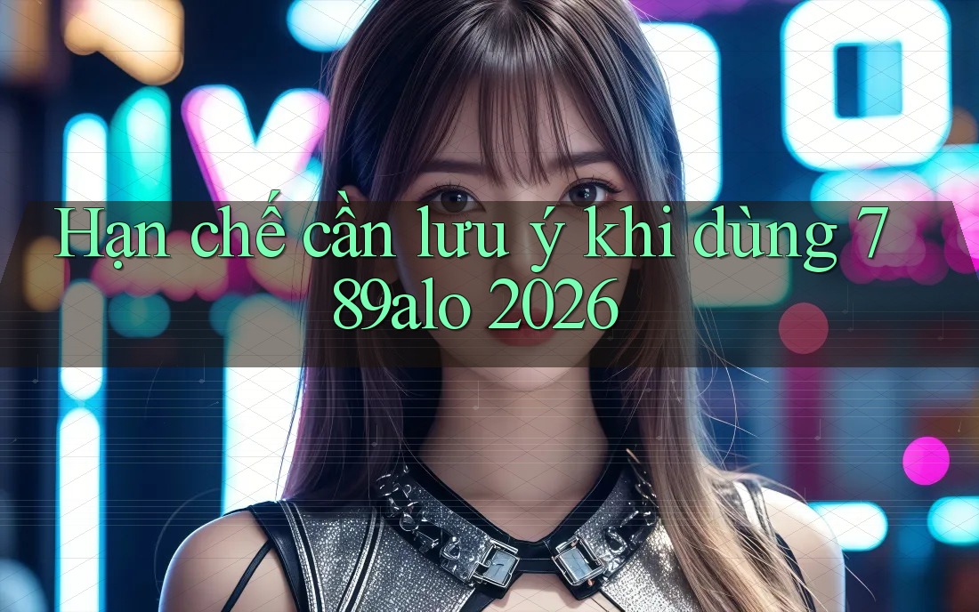 Hạn chế cần lưu ý khi dùng 789alo 2026