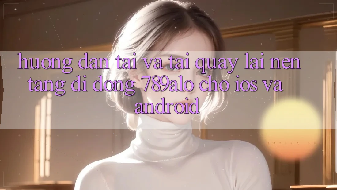 Hướng dẫn Tải Và Tải quay lại Nền tảng di động 789alo Cho iOS Và Android Hướng dẫn Tải Và Tải quay lại Nền tảng di động 789alo Cho iOS Và Android