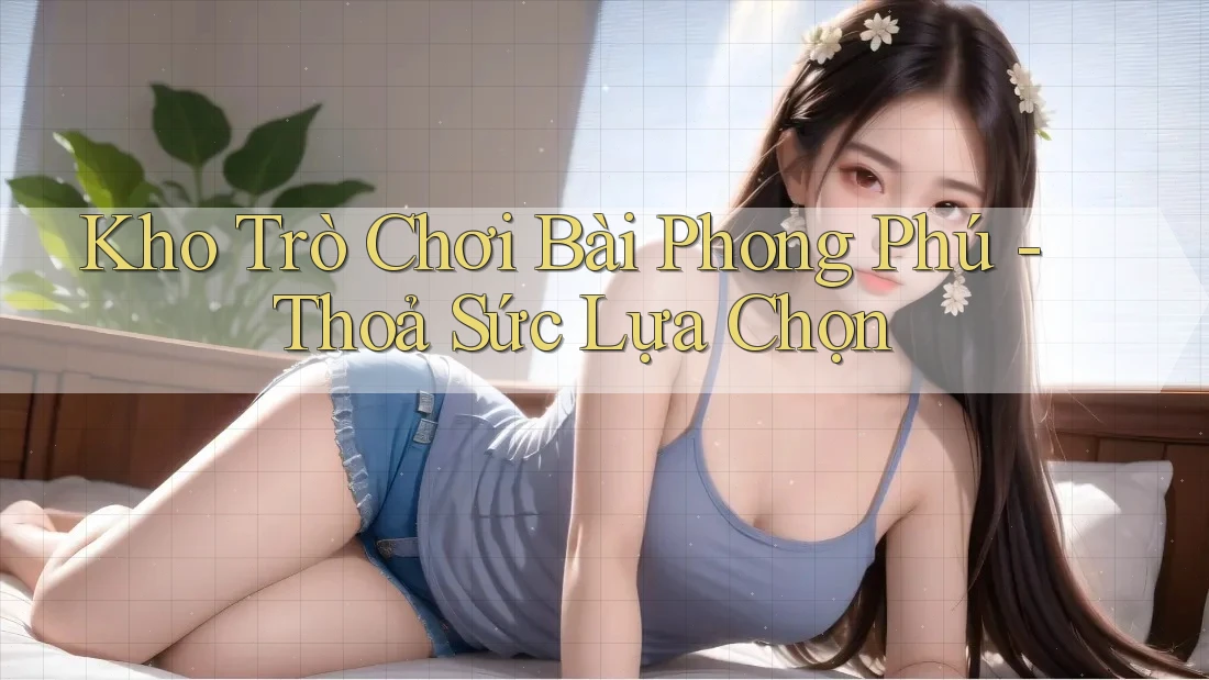 Kho Trò Chơi Bài Phong Phú - Thoả Sức Lựa Chọn