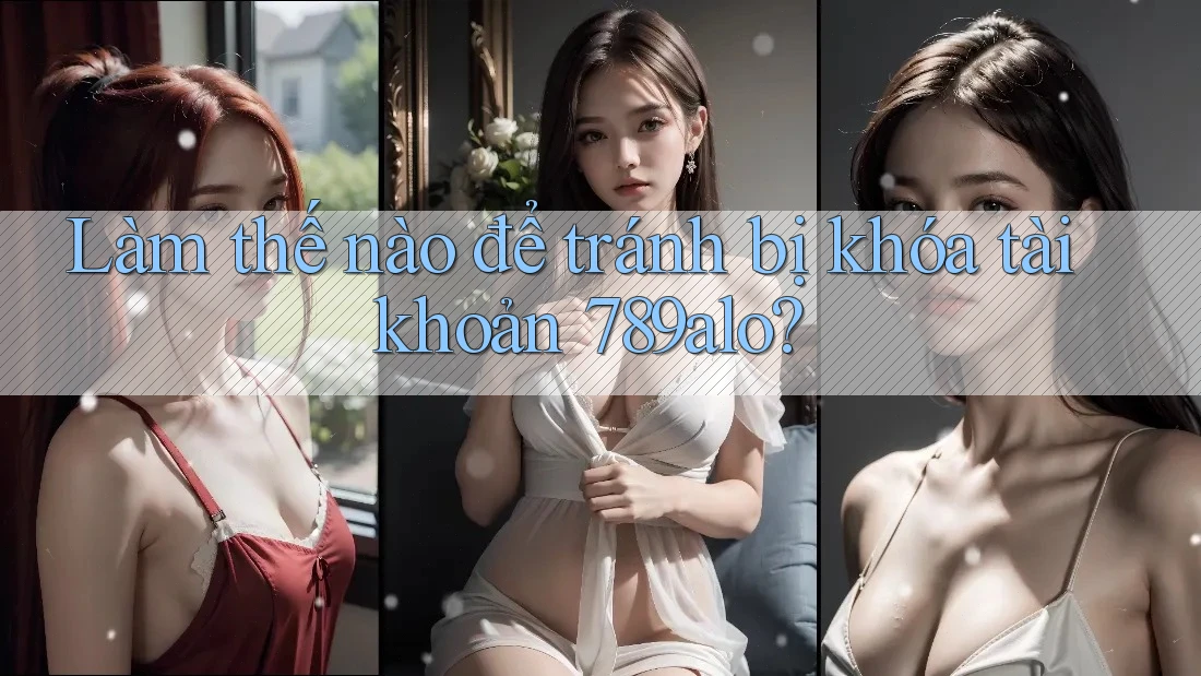 Làm thế nào để tránh bị khóa tài khoản 789alo?