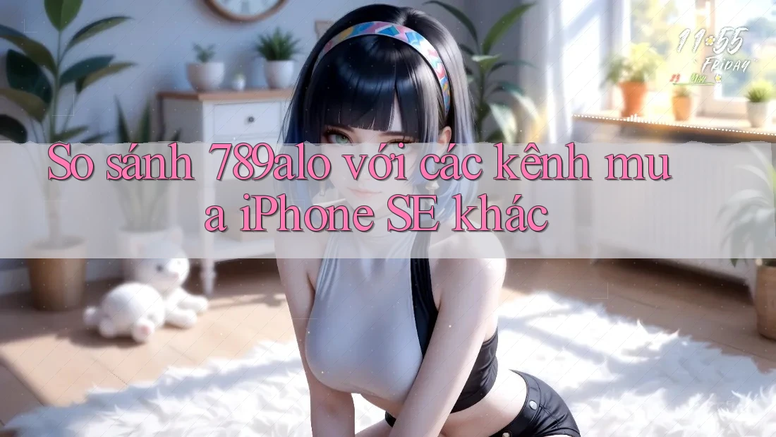 So sánh 789alo với các kênh mua iPhone SE khác