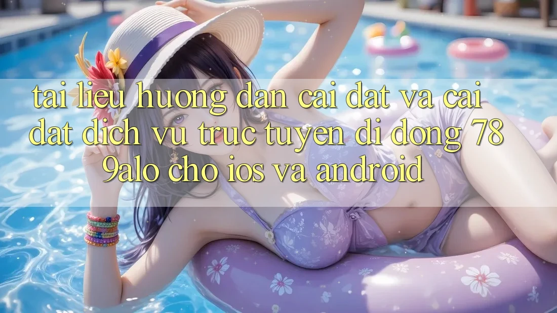 Tài liệu hướng dẫn Cài đặt Và Cài Đặt Dịch vụ trực tuyến di động 789alo Cho iOS Và Android