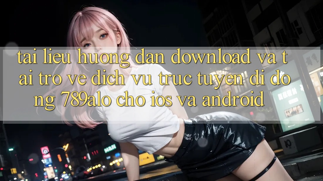 Tài liệu hướng dẫn Download Và Tải trở về Dịch vụ trực tuyến di động 789alo Cho iOS Và Android