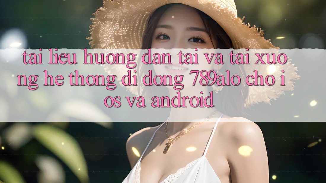Tài liệu hướng dẫn Tải Và Tải xuống Hệ thống di động 789alo Cho iOS Và Android