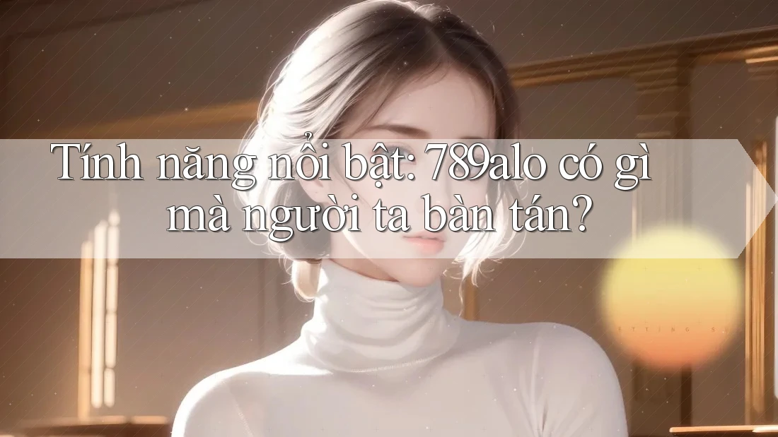 Tính năng nổi bật: 789alo có gì mà người ta bàn tán?