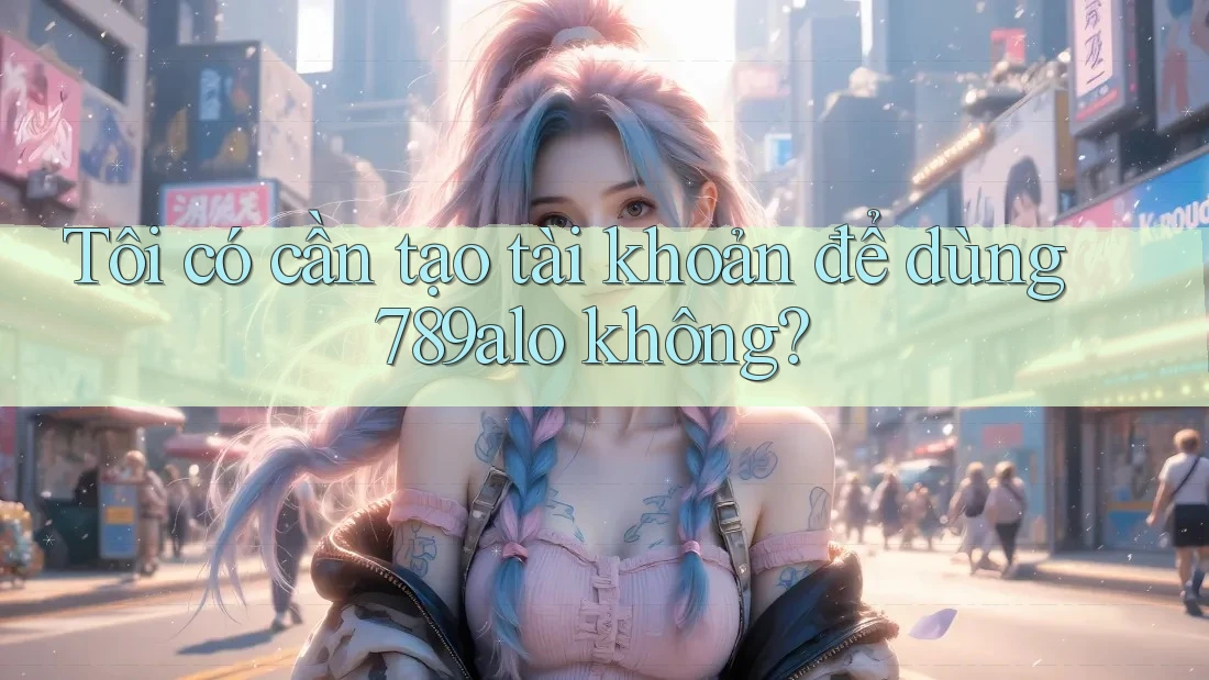 Tôi có cần tạo tài khoản để dùng 789alo không? Tôi có cần tạo tài khoản để dùng 789alo không?