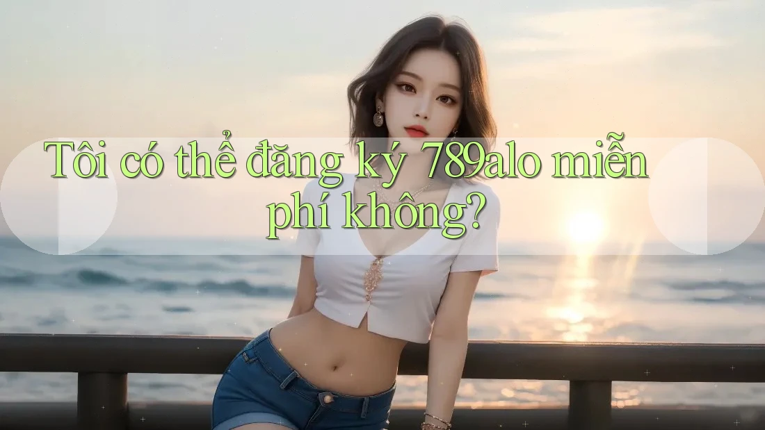 Tôi có thể đăng ký 789alo miễn phí không?