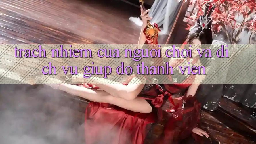 Trách Nhiệm Của Người Chơi Và Dịch Vụ Giúp đỡ Thành viên