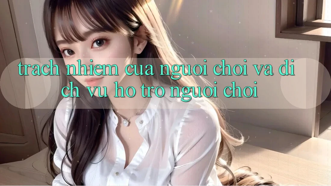 Trách Nhiệm Của Người Chơi Và Dịch Vụ Hỗ Trợ Người chơi