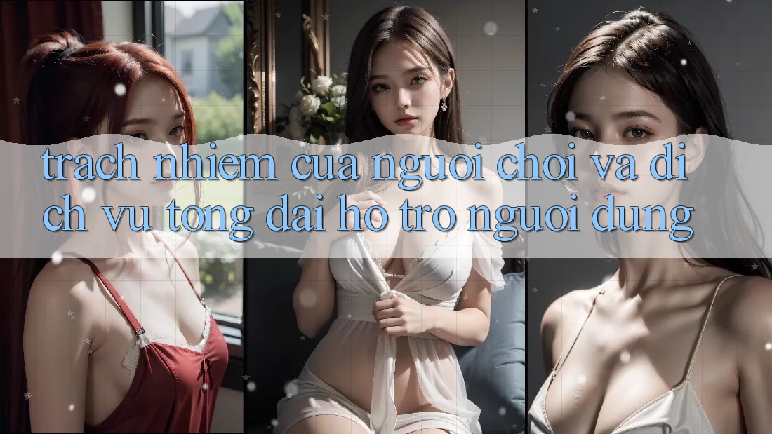 Trách Nhiệm Của Người Chơi Và Dịch Vụ Tổng đài hỗ trợ Người dùng