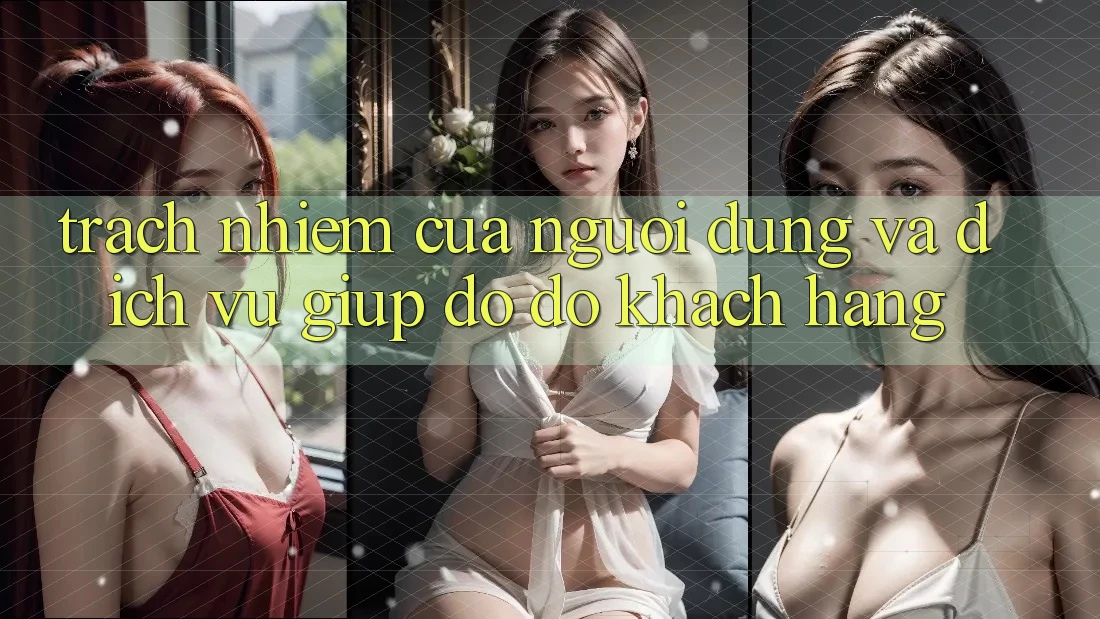 Trách Nhiệm Của Người dùng Và Dịch Vụ Giúp đỡ đỡ Khách Hàng Trách Nhiệm Của Người dùng Và Dịch Vụ Giúp đỡ đỡ Khách Hàng