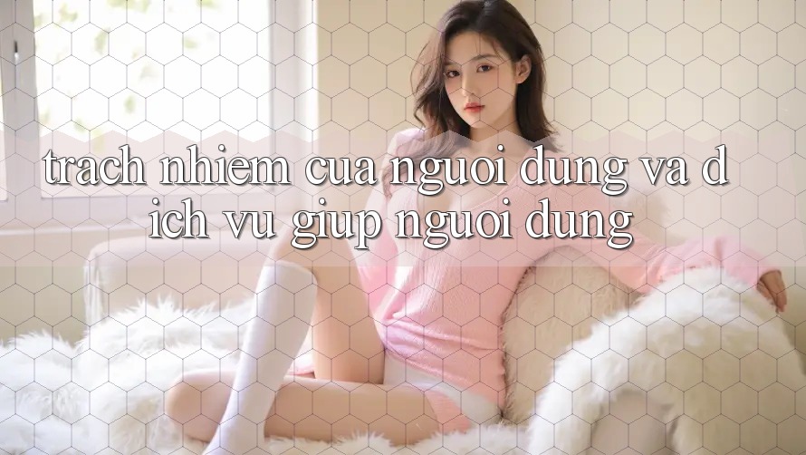 Trách Nhiệm Của Người dùng Và Dịch Vụ Giúp Người dùng