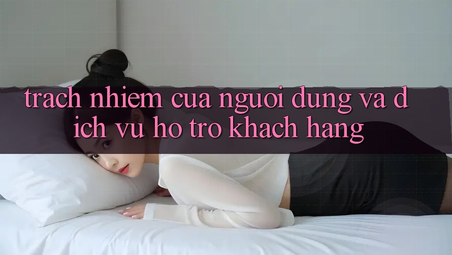 Trách Nhiệm Của Người dùng Và Dịch Vụ Hỗ trợ Khách Hàng
