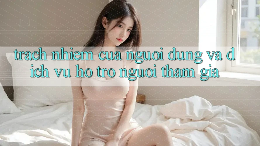 Trách Nhiệm Của Người dùng Và Dịch Vụ Hỗ Trợ Người tham gia