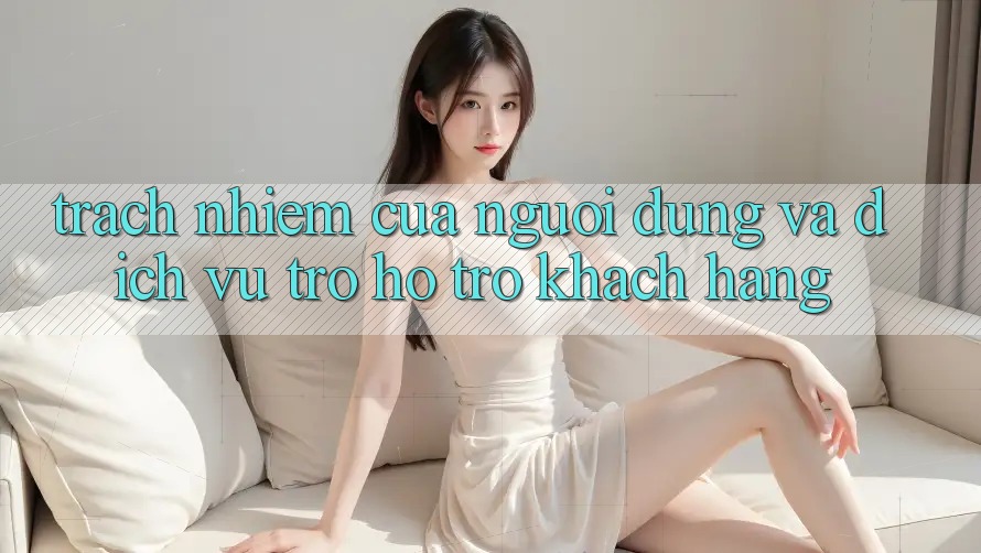 Trách Nhiệm Của Người dùng Và Dịch Vụ Trợ hỗ trợ Khách Hàng