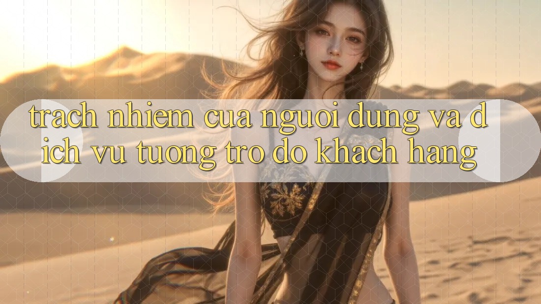 Trách Nhiệm Của Người dùng Và Dịch Vụ Tương trợ đỡ Khách hàng
