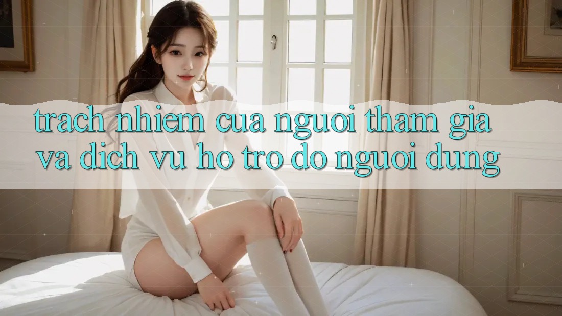 Trách Nhiệm Của Người tham gia Và Dịch Vụ Hỗ trợ đỡ Người dùng