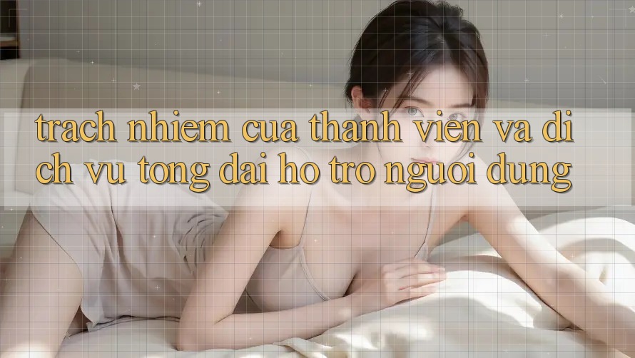 Trách Nhiệm Của Thành viên Và Dịch Vụ Tổng đài hỗ trợ Người dùng