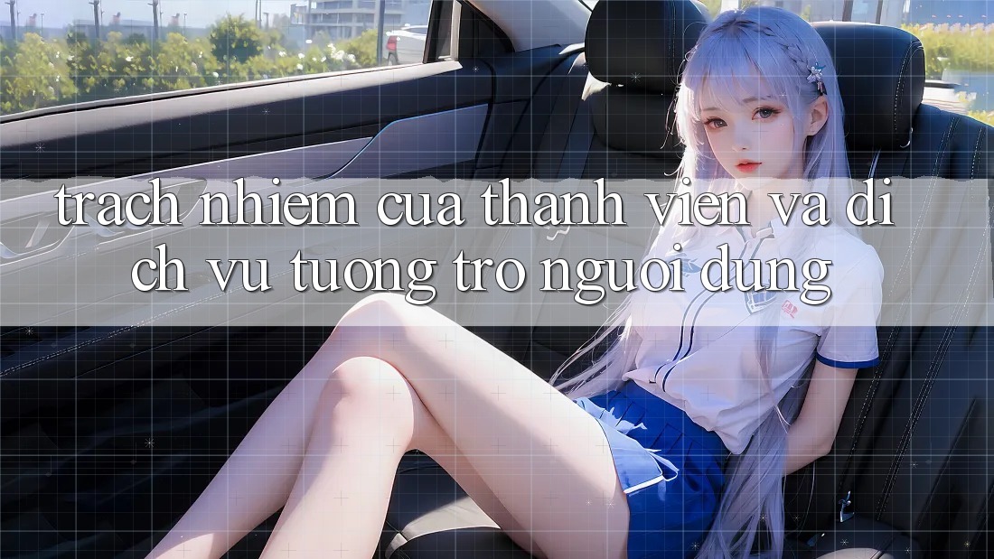 Trách Nhiệm Của Thành viên Và Dịch Vụ Tương trợ Người dùng