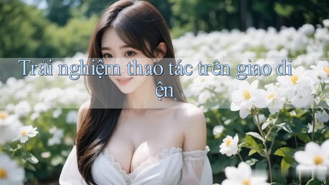 Trải nghiệm thao tác trên giao diện