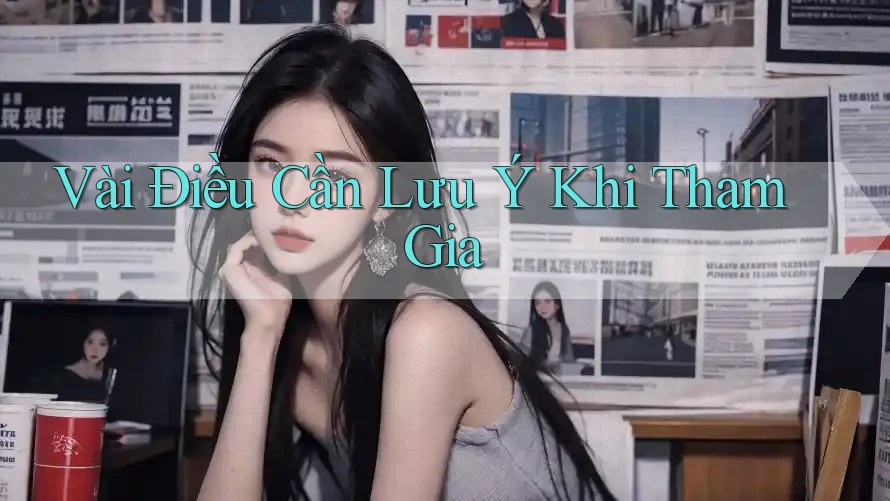 Vài Điều Cần Lưu Ý Khi Tham Gia