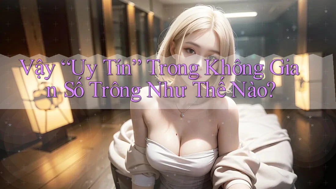 Vậy “Uy Tín” Trong Không Gian Số Trông Như Thế Nào?